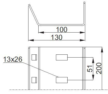 LCWR100H50MC ŁĄCZNIK CEOWNIKA