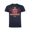 Keep calm I'm a paramedic koszulka bawełniana