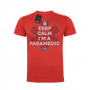 Keep calm I'm a paramedic koszulka bawełniana