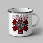 Poland rescue team - kubek metalowy