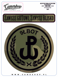 9ŁBOT WOT - naklejka