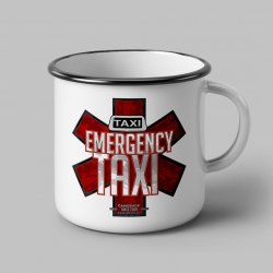 Emergency taxi - kubek metalowy