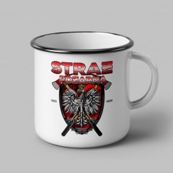 Straż Pożarna - kubek metalowy