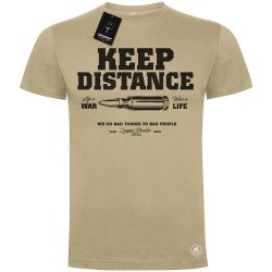 Keep distance koszulka bawełniana
