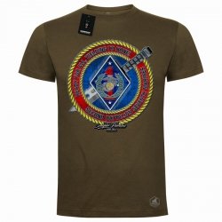USMC 2nd Battalion 7th Marine Regiment koszulka bawełniana