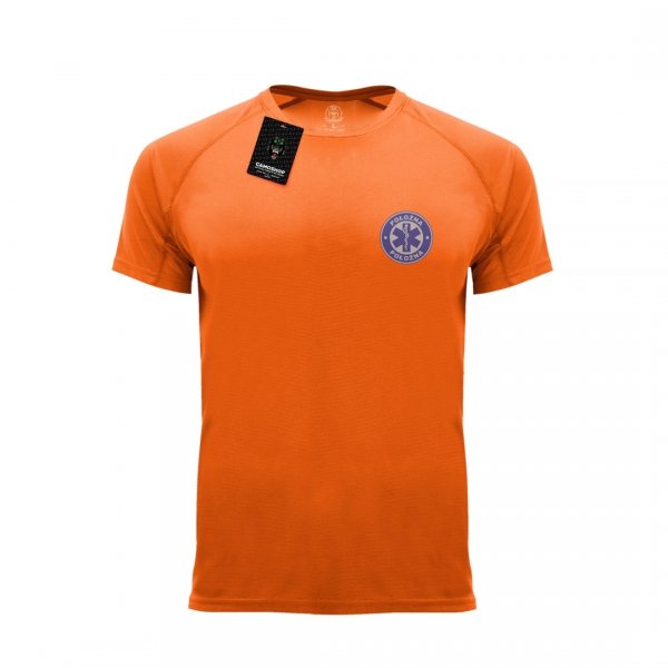 Położna koszulka termoaktywna pomarańczowa
