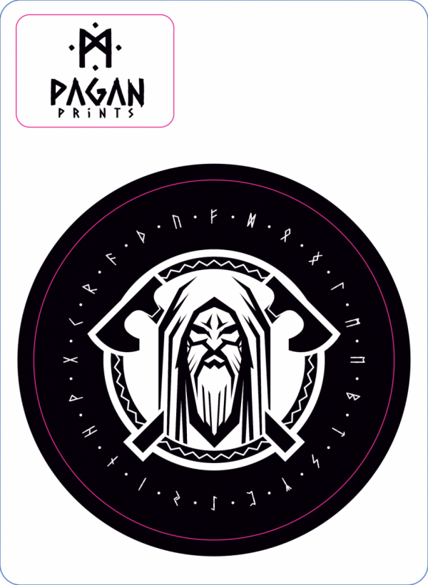 Pagan Prints Nordic Czyste - naklejka