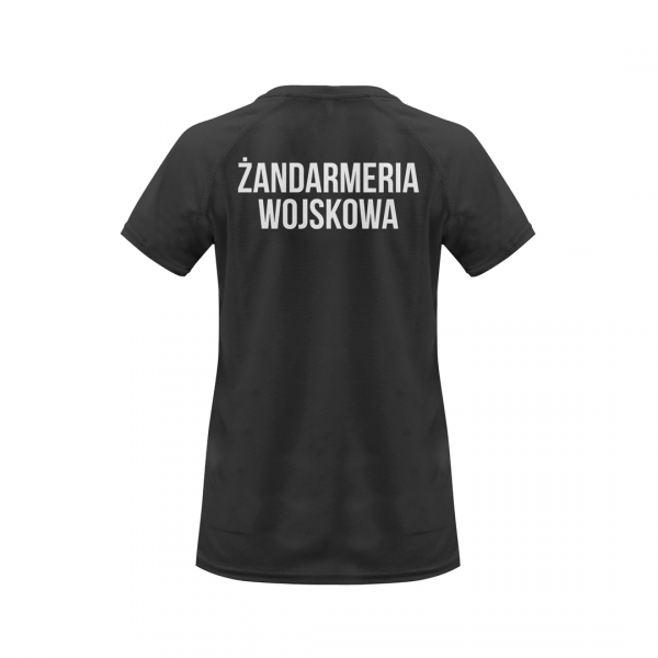 Żandarmeria Wojskowa napis koszulka damska termoaktywna