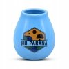 Kubek do Yerba Mate Matero Niebieskie Tykwa Rio Parana Azul ok. 330ml