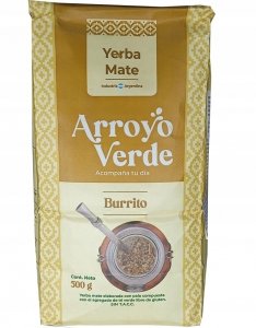Yerba Mate Arroyo Verde Burrito Green Tea 500g by CACHAMATE