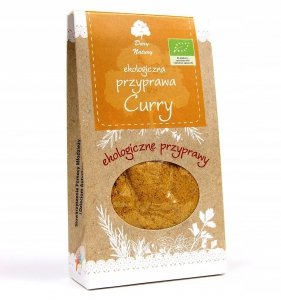 CURRY BIO 60 g Ekologiczna Przyprawa - DARY NATURY