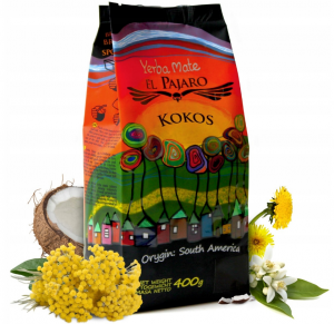 Yerba Mate El Pajaro KOKOS - 400g