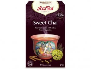 HERBATA SWEET CHAI (17 x 2 g) BIO - YOGI TEA