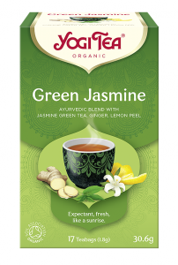 HERBATA Zielona Green Jasmine JAŚMINOWY PORANEK BIO (17x1,8g) - YOGI TEA