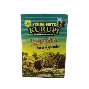 Yerba Mate KURUPI Sabor Citrus 500g Terere