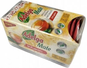 Yerba Mate Adelga Mate Con Hierbas Infusion COCIDO Saszetki 25x1,5g