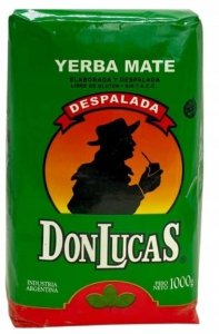 Yerba mate Don Lucas Despalada sin Palo 1kg - Argentyna