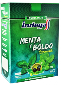  Yerba Mate Indega Menta y Boldo 500g
