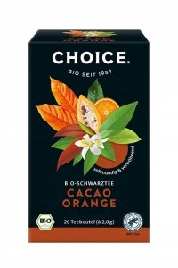 Herbata KAKAOWO POMARAŃCZOWA BIO Choice SASZETKA PRÓBNA