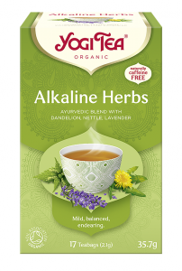 HERBATA ALKALICZNE ZIOŁA BIO (17x2,1g) - YOGI TEA