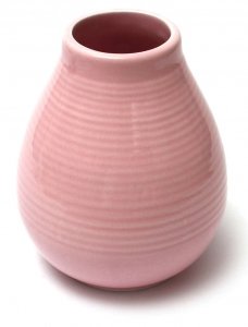 Matero Ceramiczne Calabaza Różowe PINK Yerba Mate