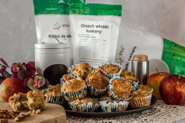 Płatki owsiane górskie 1 kg Vivio Delifood 1000g