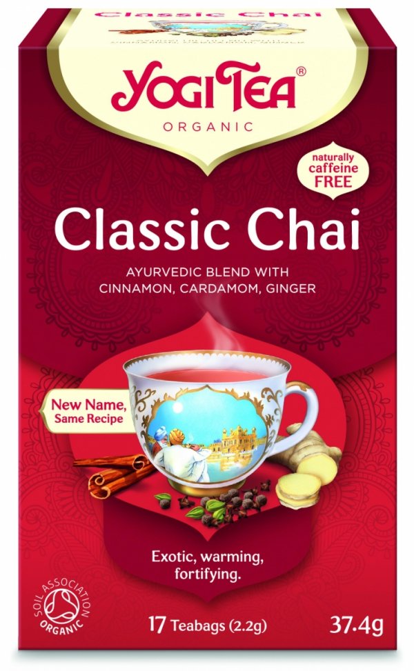 HERBATA KLASYCZNA BIO (17 x 2,2g) - YOGI TEA Classic Chai