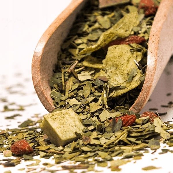 Yerba Verde Mate Frutos Tropicales 400g + Verde Mate Green Mas IQ 400g
