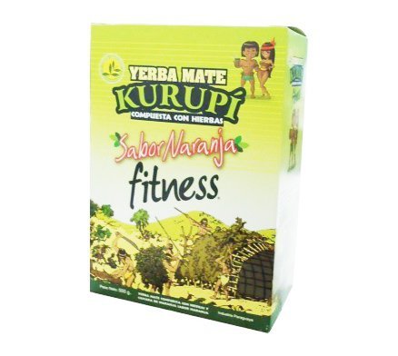 Yerba Mate KURUPI FITNESS Naranja 500g