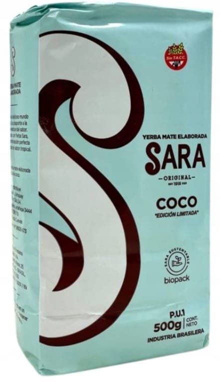 Yerba Mate Sara Ivory PU-1 Coco (kokosowa) 500g