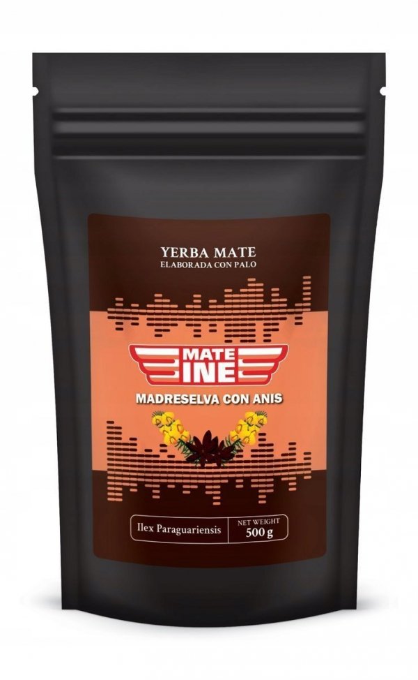 Yerba Mate Mateine Madreselva con Anis 500g Różana