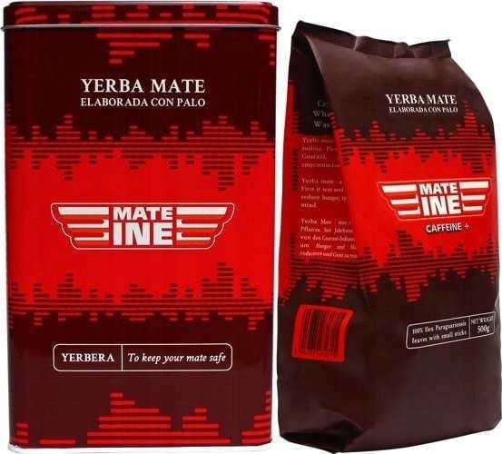 YERBERA PUSZKA Yerba Mate Mateine Caffeine+ 500 GUARANA ENERGIA