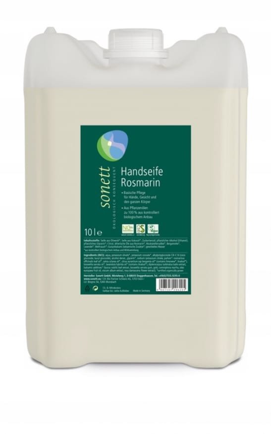 Sonett mydło w płynie rozmaryn 10 litrów