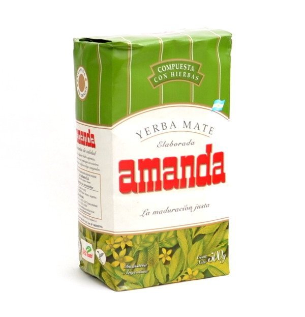 Yerba Mate Amanda Hierbas z ziołami 500g ziołowa