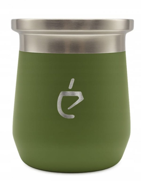 REWOLUCYJNY zestaw yerba mate Termolid DualFlow Green PRO: matero, bombilla