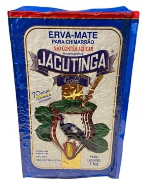 Yerba mate JACUTINGA GOLD Chimarrao Vacuum 1000g Erva mate Brazylia