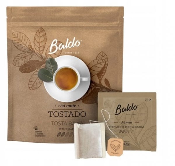 Yerba Mate Tostado Baldo Cha Mate Palona 25g (10x2,5g) Brazylia