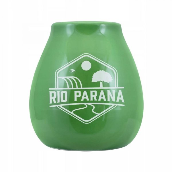 Kubek do Yerba Mate Matero Zielone Tykwa Rio Parana Verde ok. 330ml