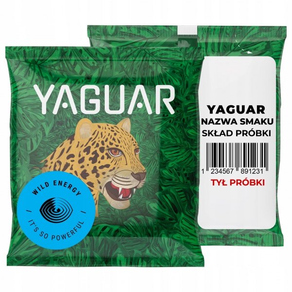 Próbka Yerba Mate Yaguar Wild Energy MOCNA 50g