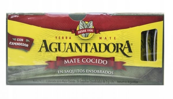 Yerba Mate Aguantadora Tradicional Cocido 25 x 3 g