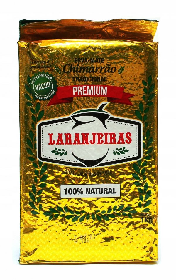 Yerba Mate Laranjeiras Chimarrao Premium 2x 1kg Tykwa Brazylia Bombilla