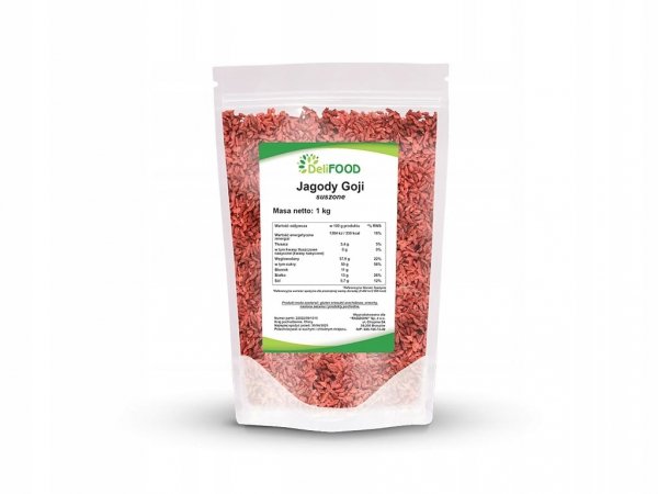 Jagody goji suszone 1000 g Vivio 1kg