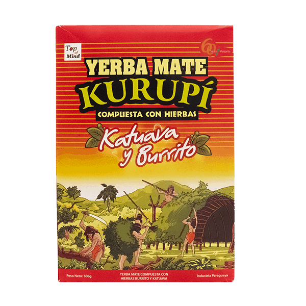 Yerba Mate Kurupi Katuava i Burrito 500g