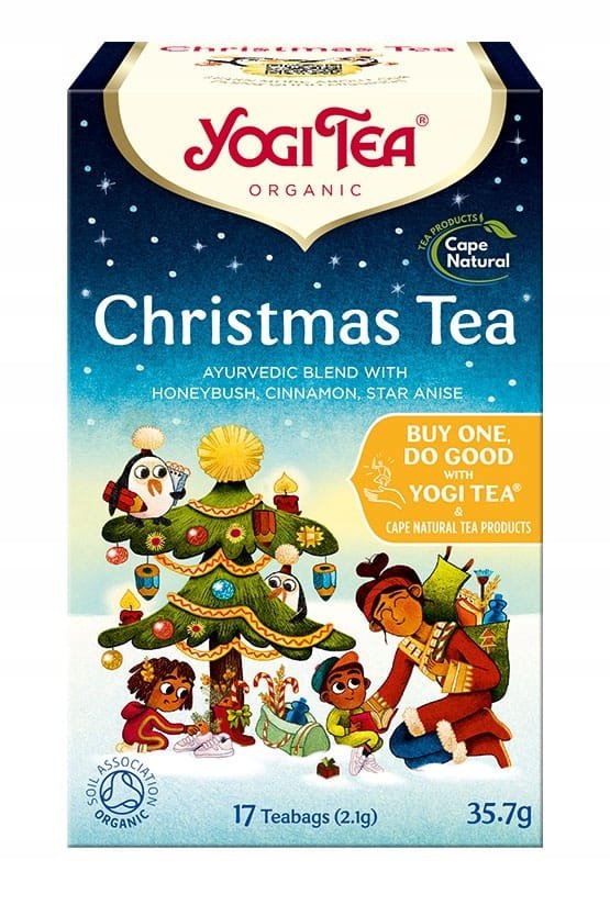 HERBATA ŚWIĄTECZNA BIO 17x2,1g YOGI TEA Christmas EDYCJA 2025