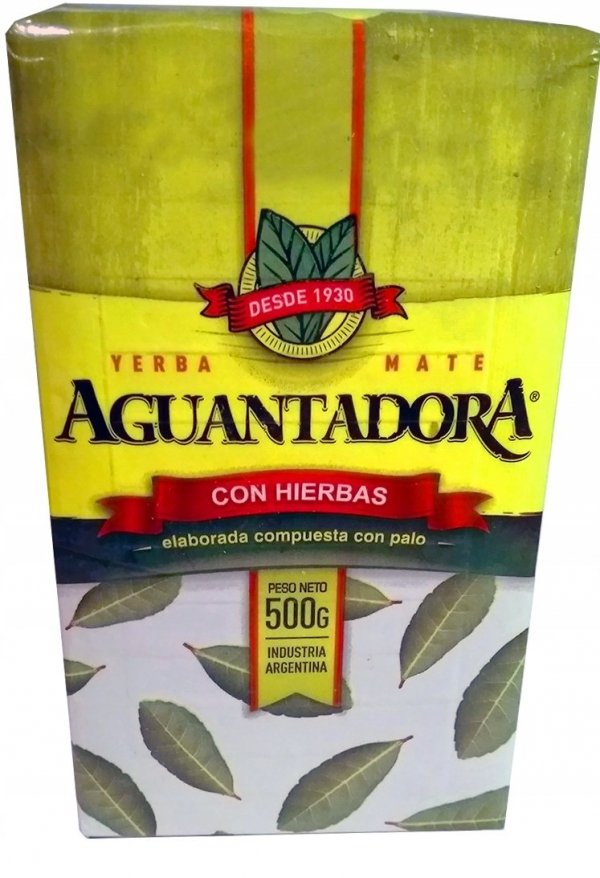 Yerba Mate Aguantadora Con Hierbas 500g - Ziołowa