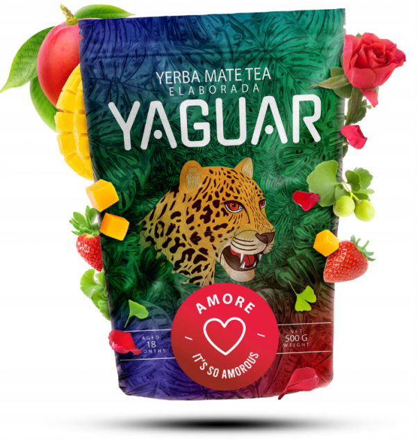 Yerba Mate Yaguar Amore Rosa Afrodyzjak 500g