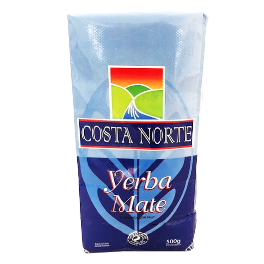 Yerba Mate Costa Norte Elaborada con Palo 500g