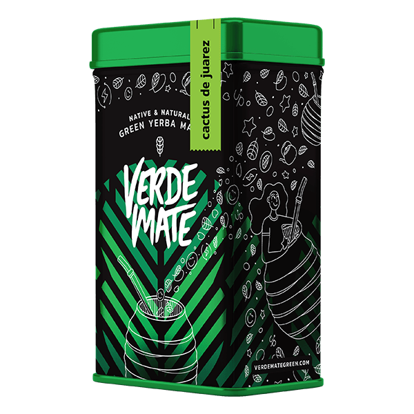 YERBERA Puszka Yerba Verde Mate Cactus 500g