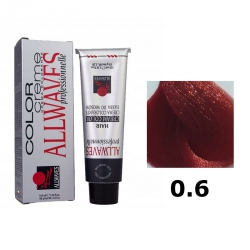 ALLWAVES FARBA DO WŁOSÓW 100ML 0.6 CZERWONY G.P.