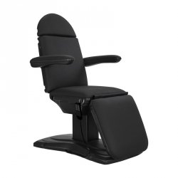 Elektryczny fotel kosmetyczny SILLON Eclipse 3 siln. czarny